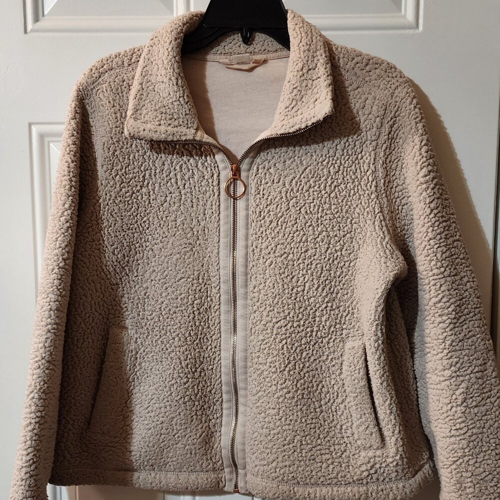 Old Navy Active Sherpa Pink Jacket Size Medium